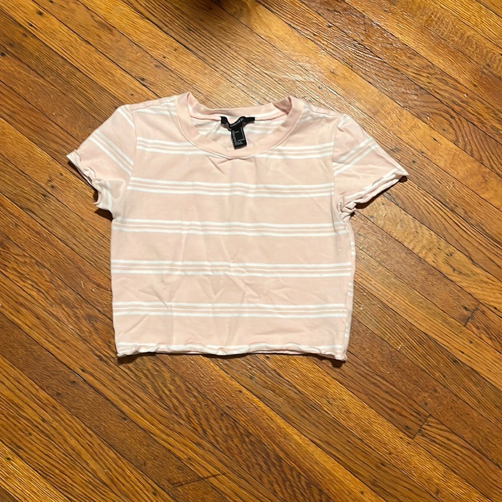 Pink crop top